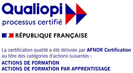 Qualiopi - processus certifié - RÉPUBLIQUE FRANÇAISE